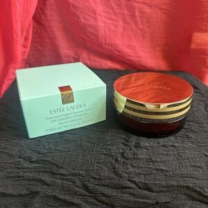 Estee Lauder Advanced Night Cleansing Balm with Red and Gold Accents